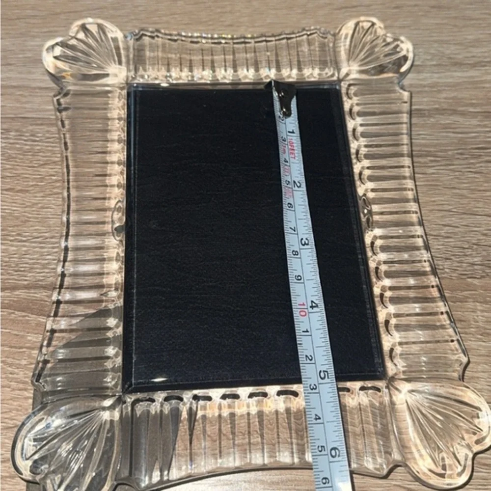 Marquis Waterford Crystal Hearts Picture Photo Frame 3.5x5‎